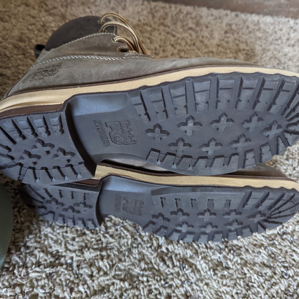 7.5 women's work timberlands (or for style)